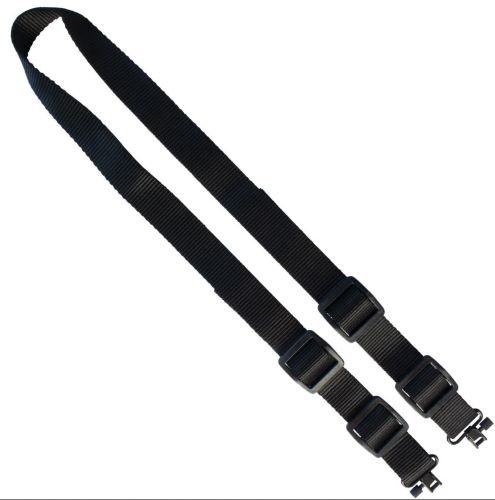 SLD00601SS.jpg US TACTICAL D6: HUNTING SLING - 2-POINT SLING 1.25" BLACK