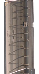 SMKSW9SHD9.jpg ETS MAGAZINE S&W SHIELD 9MM - 9RD EXTENDED CARBON SMOKE