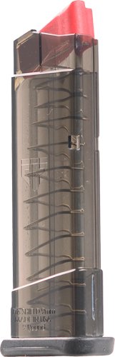 SMKSW9SHD9.jpg ETS MAGAZINE S&W SHIELD 9MM - 9RD EXTENDED CARBON SMOKE