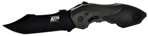 SWMP5L.png S&W KNIFE M&P 2ND GEN SPRING - ASSIST 3.5" BOWIE STYLE BLADE