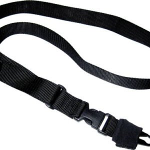 T6006BK.jpg TAC SHIELD SLING SINGLE POINT - CQB TACTICAL EXT BUTTON SWIVEL