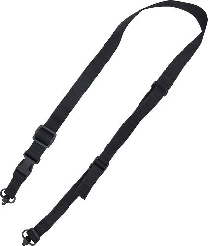 T6028BK.jpg TAC SHIELD SLING 2N1 WARRIOR - QD PUSH BUTTON SWIVEL BLACK