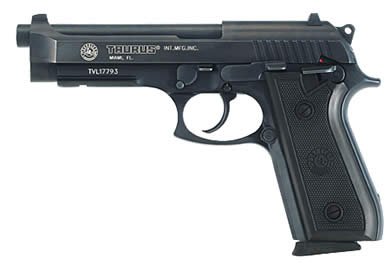 TAURUS PT92 9MM DA BL FS 17+1
