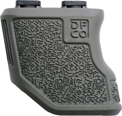 TCMLOKGRY.jpg DIE FREE CO TIGER CLAW FORE - GRIP 10 DEGREE GRAY M-LOK