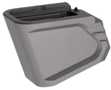 TYRANT CNC FOR GLOCK 17 9MM - PLUS 6 MAGAZINE EXT GREY