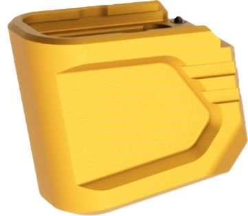 TDG48MAGEXGOLD.jpg TYRANT CNC FOR GLOCK 43X 48 - PLUS 4 MAGAZINE EXT GOLD