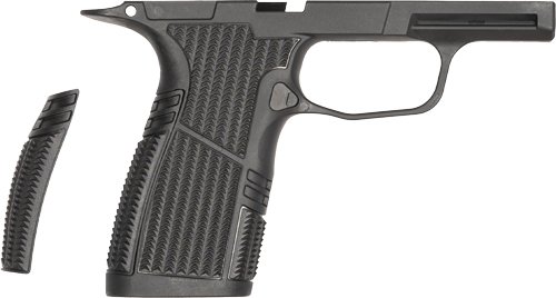 TDP365GRMSNUBBL.jpg TYRANT CNC SIG P365 GRIP - MODULE SNUB SIZE BLACK