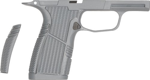 TDP365GRMSNUBGR.jpg TYRANT CNC SIG P365 GRIP - MODULE SNUB SIZE GREY