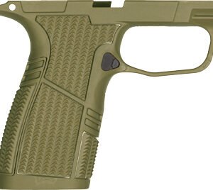 TDP365GRMSNUBOD.jpg TYRANT CNC SIG P365 GRIP - MODULE SNUB SIZE OD GREEN