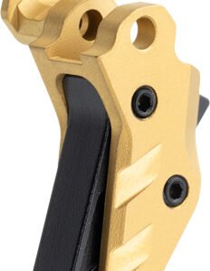 TDP365TRIGGLBLK.jpg TYRANT CNC SIG P365 TRIGGER - INTELLIFIRE GOLD BLACK BLADES