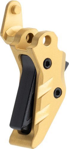 TDP365TRIGGLBLK.jpg TYRANT CNC SIG P365 TRIGGER - INTELLIFIRE GOLD BLACK BLADES
