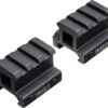 TRUGLO 2-PIECE PICATINNY RISER - MOUNT 3/4" RISE 1.36" LENGTH