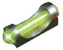 TG948BG.jpg TRUGLO SIGHT FAT BEAD 3-56 - THREAD FIBER OPTIC GREEN