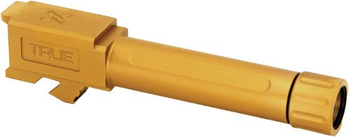 TPG26BXTG.jpg TRUE PRECISION FOR GLOCK 26 - BARREL THREADED GOLD TIN