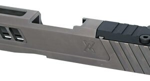 TPG43SARMS.jpg TRUE PRECISION SLIDE W/RMS CUT - & PLATE STEALTH GREY FOR G43