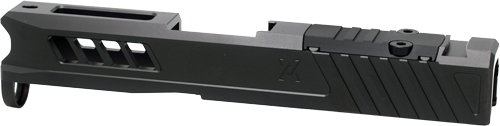 TPG43SBCRMS.jpg TRUE PRECISION SLIDE W/RMS CUT - & PLATE BLK DLC FOR GLOCK 43