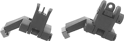 TSPS9B.jpg JE FLIP-UP FRONT AND REAR - OFFSET POLYMER SIGHT SET BLACK