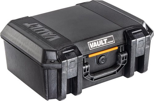 VCV300.jpg PELICAN VAULT LARGE PISTOL - CASE W/ FOAM BLACK