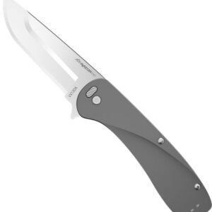 VX130AC.jpg OUTDOOR EDGE RAZOR VX1 3" FLDR - COOL GRAY ALUM SPRING ASSIST