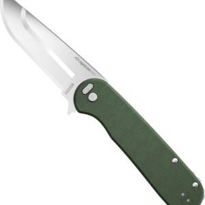 VX330BC.jpg OUTDOOR EDGE RAZOR VX3 3" FLDR - GREEN MICARTA SS BALL BEARINGS