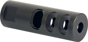 YHM25A.jpg YHM LOW PROFILE MUZZLE BRAKE - 5.56MM FOR 1/2X28 THREADS