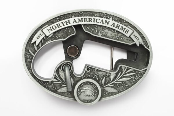 bbo-l.jpg NORTH AMERICAN ARMS LR OVAL ORNATE BELT BUCKLE