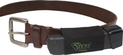 beltslider2_mag.jpg STICKY HOLSTER BELT SLIDER 2PK - FOR MAGS/KNIVES/FLASHLIGHT/ETC
