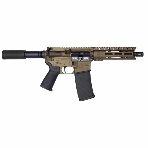 bronzediamondbackd353.jpg DIAMONDBACK FIREARMS DB-15 PIST 5.56MM BRONZE 7"