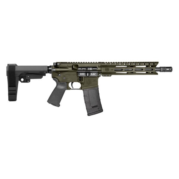 db1916b10167ce.jpg DIAMONDBACK FIREARMS DB-15 PIST 300BLK ODG 10" SBA3