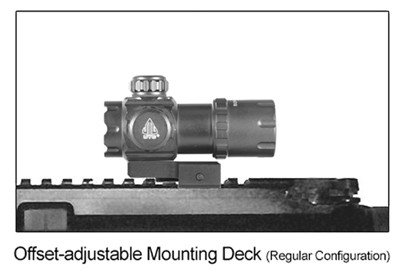 ds3039w_mount.jpg UTG RED DOT 4.0 MOA DOT 30MM - WITH INTEGRAL QD MOUNT