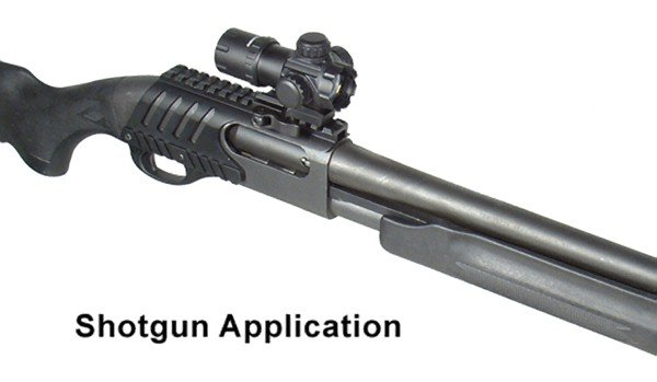 ds3039w_shotgun.jpg UTG RED DOT 4.0 MOA DOT 30MM - WITH INTEGRAL QD MOUNT