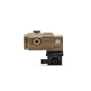 eog45ststan9fea.jpg EO TECH 5X MAGNIFIER TAN STS MOUNT