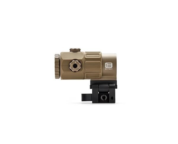 eog45ststan9fea.jpg EO TECH 5X MAGNIFIER TAN STS MOUNT
