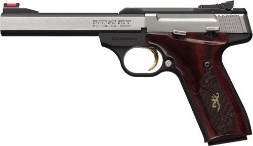 g051543490_left.jpg BROWNING BUCK MARK MEDALLION - 22LR 5.5" AS 10RD ROSEWOOD