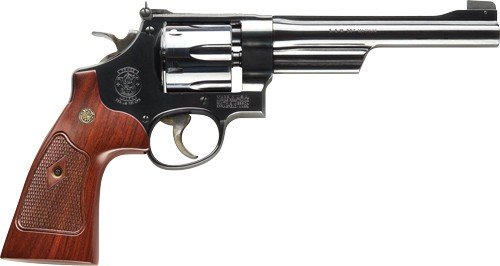 g150341.jpg S&W 27 CLASSIC 357MAG 6.5" AS - BLUED CHECKERED WOOD GRIPS