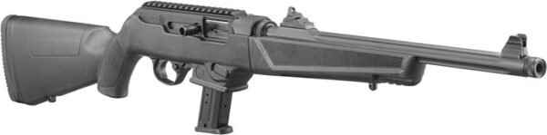 g19100_angled_1.jpg RUGER PC CARBINE 9MM LUGER - 17-SHOT THREADED BBL 1/2"-28