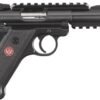 g40150.jpg RUGER MARK IV TACTICAL 22LR - 4.40" ADJ. THREADED BBL SYN.