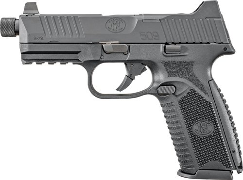 g66100375_left.jpg FN 509 TACTICAL 9MM LUGER - 1-17RD 1-24RD NS BLACK