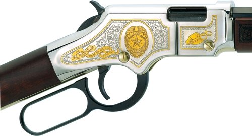 HENRY H4 LAW ENFORCEMENT TRIB. - 22S/L/LR 20" OCTAGON ENGRAVED