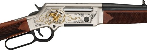 HENRY H14 LONG RANGER ANTELOPE - 243 WIN 20" ENGRAVED
