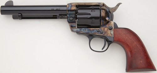 ghf45chs512nm_left.jpg E.M.F. CALIFORNIAN 45LC - 5 1/2" BLUE WALNUT