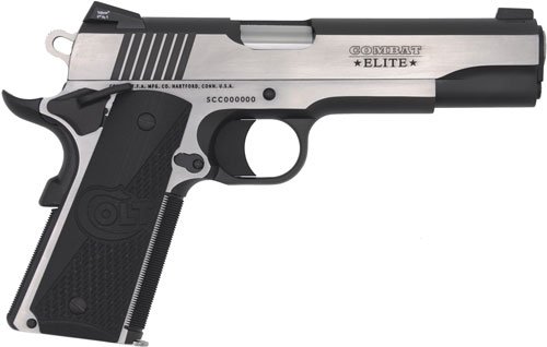 go1070ce_right.jpg COLT COMBAT ELITE GOVERNMENT - 45ACP 5" 8RD TWO TONE
