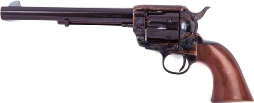 gpp405malo_left_1.jpg CIMARRON EL MALO 38SPL/357MAG - PW FS 7.5" OCTAGON CC/BLUED