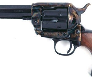 gpp410malo_left_1.jpg CIMARRON EL MALO 45 LONG COLT - PW FS 4.75" OCTAGON CC/BLUED
