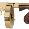 gt150dtg_drum.jpg THOMPSON 1927A1 45ACP CARBINE - TITANIUM GOLD W/50RD & 20RD