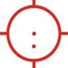 hhsii-2-reticle-rendering-_1_1.jpg EOTECH HOLOGRAPHIC HYBRID SGHT - COMBO EXPS2-2/G33 MAGNIFIER