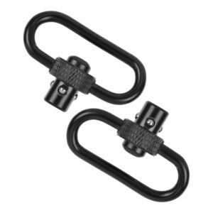 https3A2F2Fmedia.chattanoogashooting.com2Fimages2Fproduct2FAN145162FAN14516-1.jpg Allen Push Button QD Steel Gun Swivels 1.25" Black 2/ct