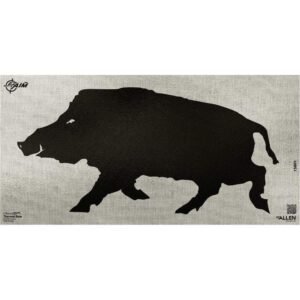 https3A2F2Fmedia.chattanoogashooting.com2Fimages2Fproduct2FAN158012FAN15801-1.jpg Allen EZ Aim Thermal ID Boar Paper Target 24"x12" Grey