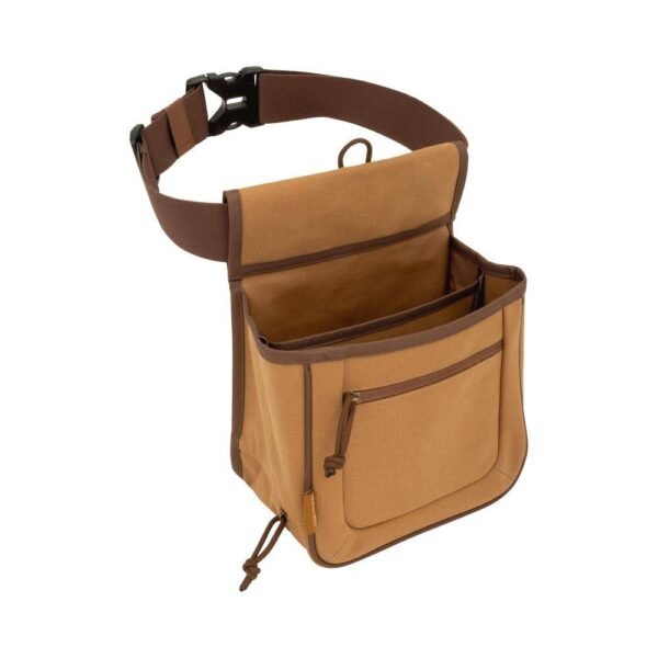 https3A2F2Fmedia.chattanoogashooting.com2Fimages2Fproduct2FAN83322FAN8332.jpg Allen Rival Double Compartment Shell Bag with 52" Belt Tan