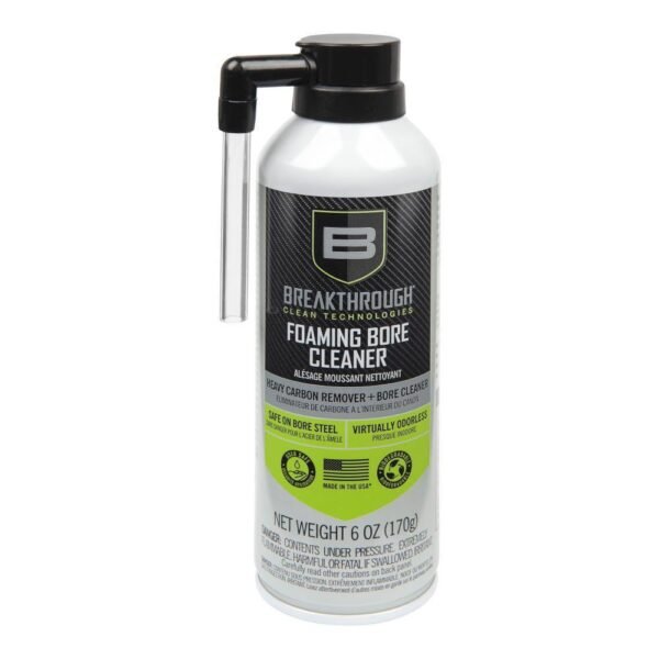 https3A2F2Fmedia.chattanoogashooting.com2Fimages2Fproduct2FANBTACPF6OZ2FANBTACPF6OZ-1.jpg Breakthrough Clean Technologies Foaming Bore Cleaner 6 oz Clear Aerosol